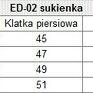 modna kontrafałda czerwono czarne wzory elegancka sukienka