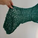 Jedwabny sweter mgiełka butelkowa zieleń