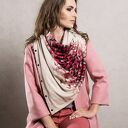 Szal Etola Otulacz Pareo Kamizelka PINK TRIANGLE