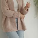 Kardigan Haske w piaskowym różu