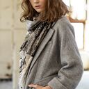 Szal Etola Otulacz Komin Kamizelka Abstrakcja