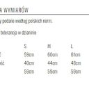 Wysokiej jakości dzianinowy golf, swe130 bordo