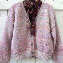 Wełniany Kardigan z delikatym włoskiem, na guziki