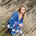 Sweter handmade alpaka