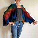 Sweter z wełny merino kolorowy