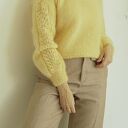 Sweter Refresco w masełkowym kolorze