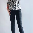 Sweter damski oversize Zebra - kardigan z dzianiny