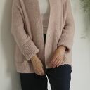 Kardigan Haske w piaskowym różu