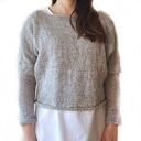 Oversize bluzka, sweter ręcznie robiony