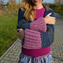 Sweter handmade oversize