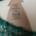 Jedwabny sweter mgiełka butelkowa zieleń