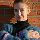 Sweter handmade alpaka