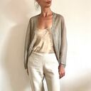 Lniany sweter-bolerko z 100% lnu - narzutka na każdą porę dnia