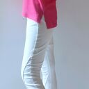 Sweter ombre damski cieniowany oversize - ręcznie robiony