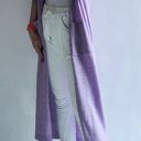 Płaszczyk, długi sweter z kapturem