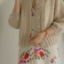 Kardigan Mirabelle z rękawem 7/8