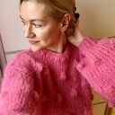 Sweter oversize z bąblami