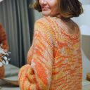 swetry ręcznie robione lekki sweterek