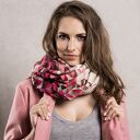 Szal Etola Otulacz Pareo Kamizelka PINK TRIANGLE