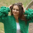 green grassy Bomber