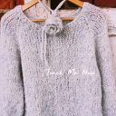 Sweter choker. Alpaka, kid moher