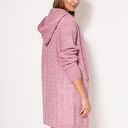 Kardigan z kapturem - PA019 róż MKM