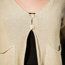 Sweter rozpinany z kieszonkami