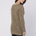 Sweter z flamingiem, SWE131 mocca MKM