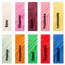 Wełniany sweter w paski robiony na drutach