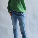 Sweter oversize w groszek - klasyczny kardigan-bluza handmade