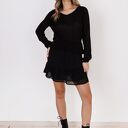 Swetrowa bluzka - SWE320 czarny MKM