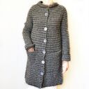 Prosty, elegancki sweter handmade, robiony na drutach