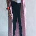 Płaszczyk, długi sweter z kapturem