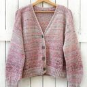 Wełniany Kardigan z delikatym włoskiem, na guziki