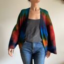 Sweter z wełny merino kolorowy