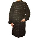 Sweter płaszcz kardigan ręcznie robiony na drutach