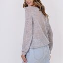 Swetrowa bluzka - SWE320 jasny szary MKM