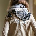 Szal Etola Otulacz Komin Kamizelka Abstrakcja