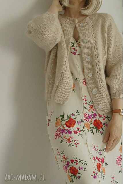 Kardigan Mirabelle z rękawem 7/8