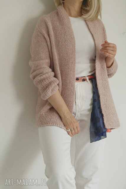 Kardigan Haske w piaskowym różu