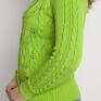 swetry: Ażurowy wiosenny sweterek, SWE147 mkm