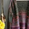 Kardigan Earth - handmade kolorowy sweter