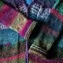 The Wool Art handmade multicolor ciepły sweter