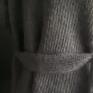 sweter gray kid mohair swetry kardigan