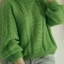 swetry: welniany wiosenny