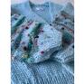  Kardigan Blomi mięta handmade - modne swetry kartigan sweter