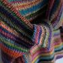 The Wool Art na drutach swetry multikolorowy sweter cloud