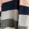ciekawe ciepły sweter trios handmade