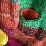 multicolor sweter na drutach swetry