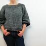 minimalizm sweter wełniany basic no. 2 - 100%